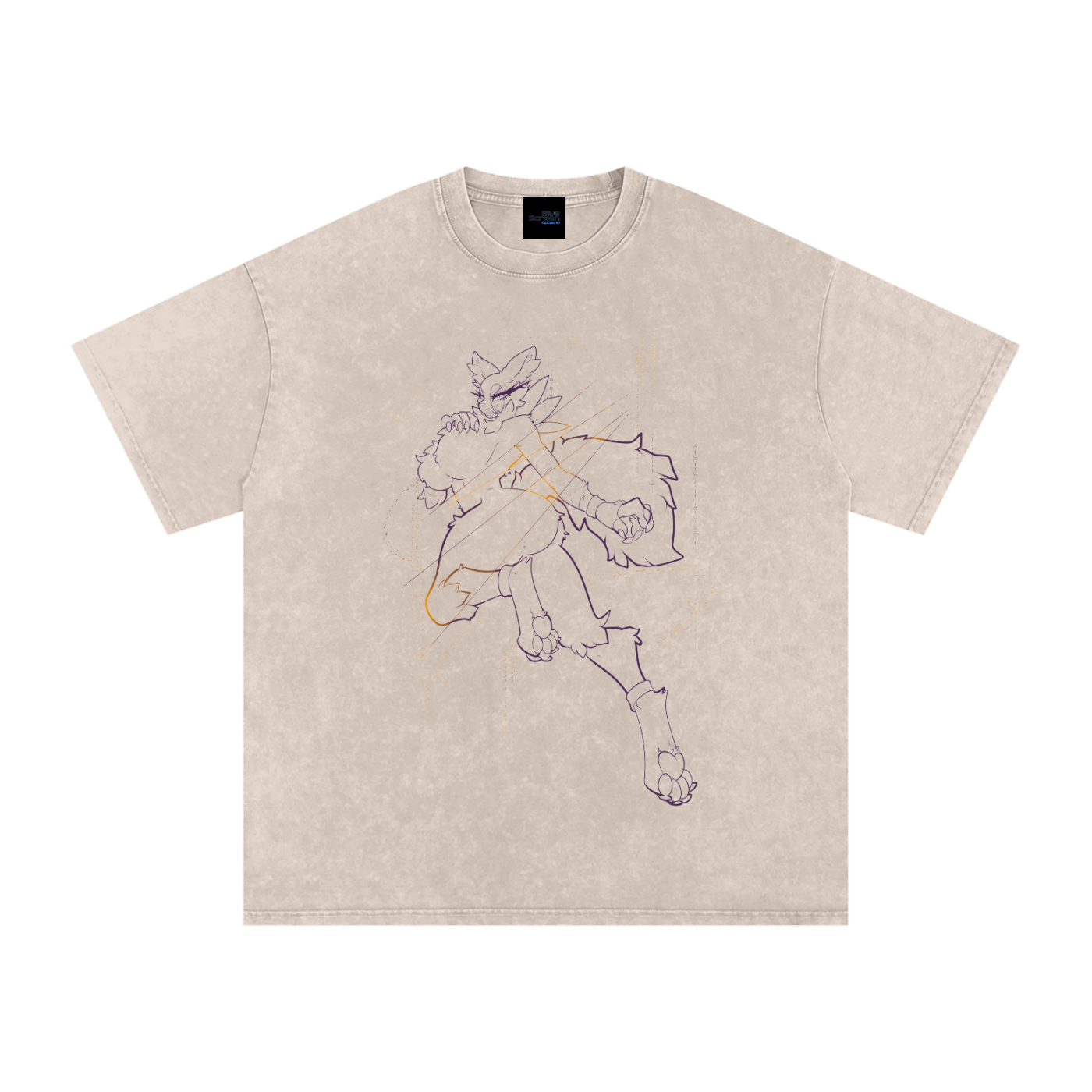 YourDigimonGirl "Lycanthropy" Snow Wash Tee