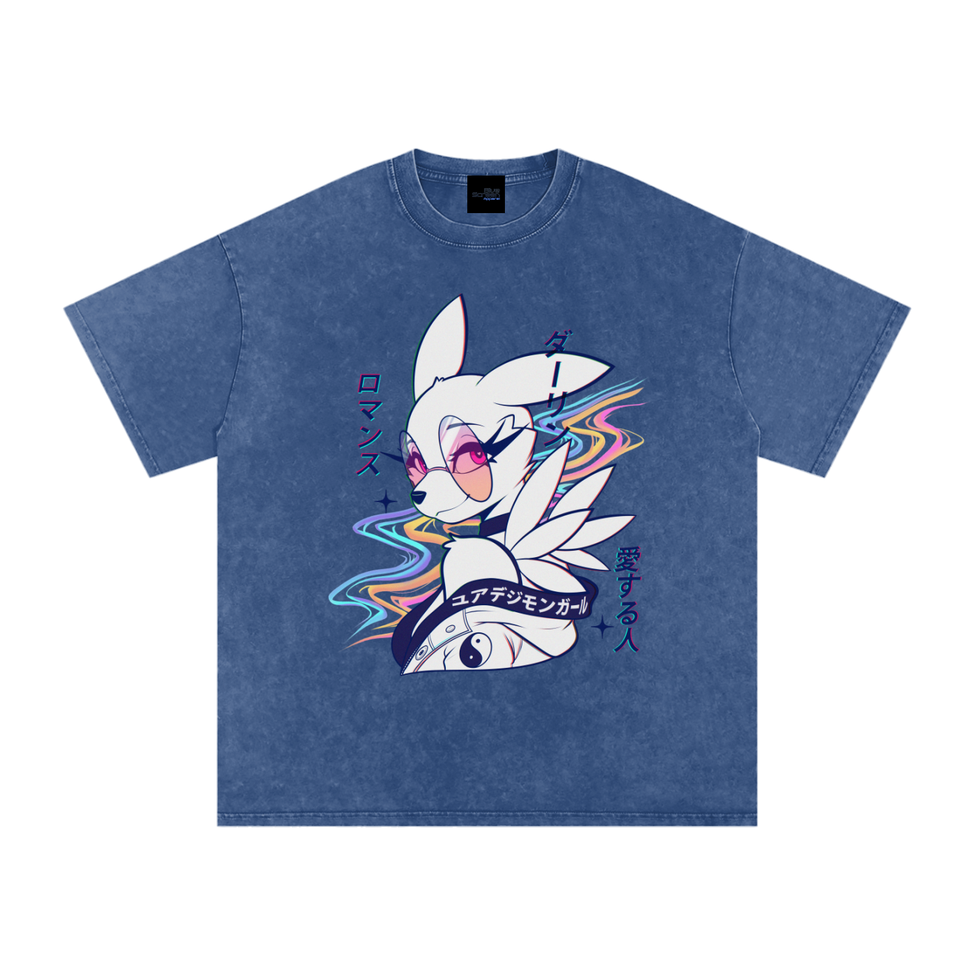 YourDigimonGirl "Rose Pink Eyes" Snow Wash Tee