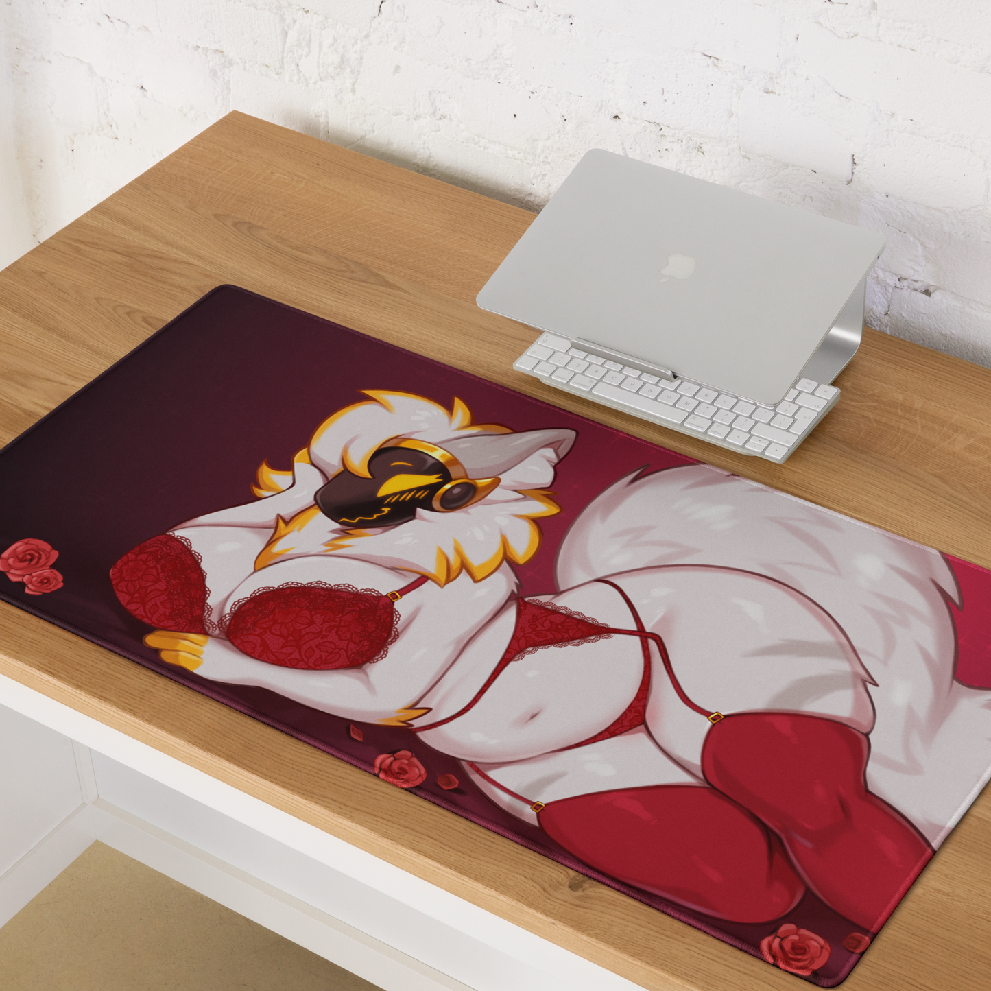 Juno "Valentines Lingerie" Desk Mat