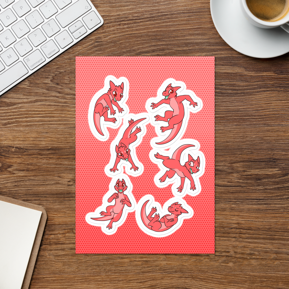 Kobolds! Sticker Sheet