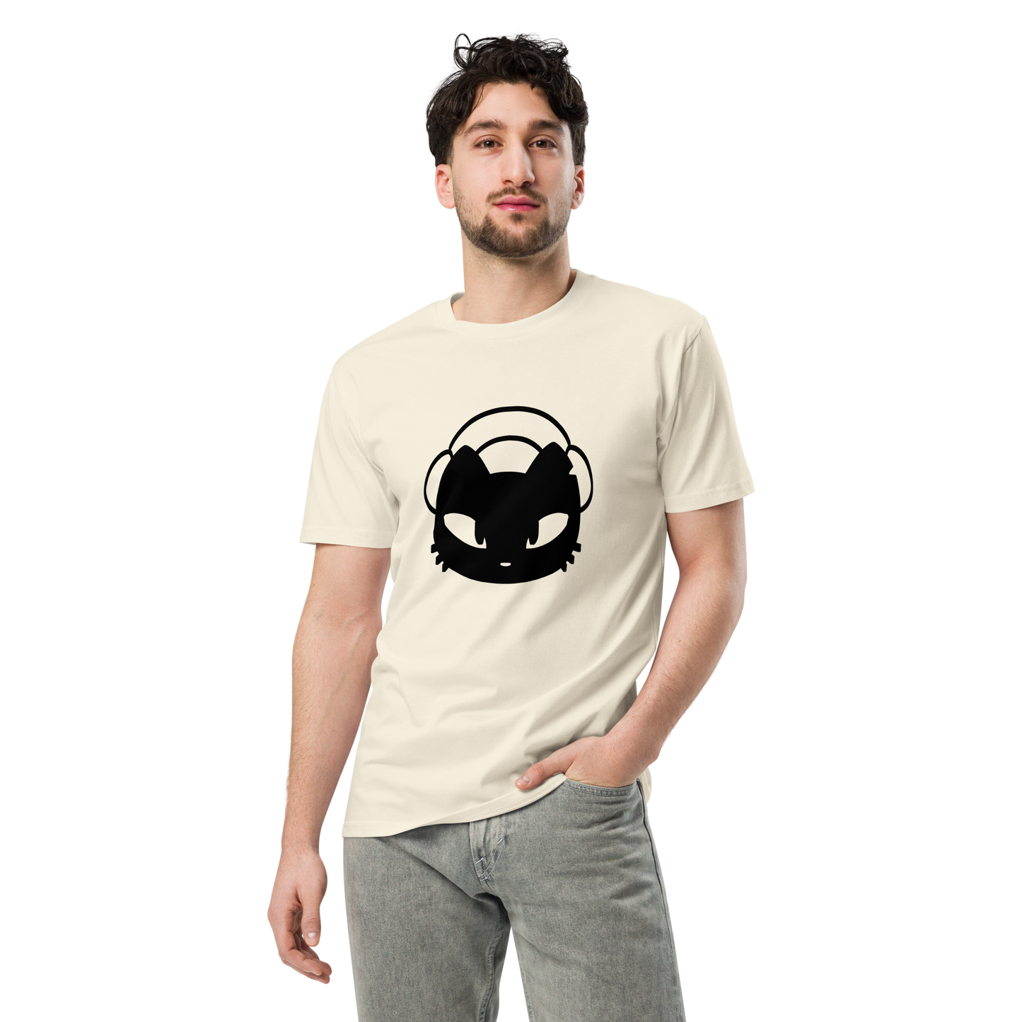 SketchyProtogen "Headphone Cat" Logo Tee