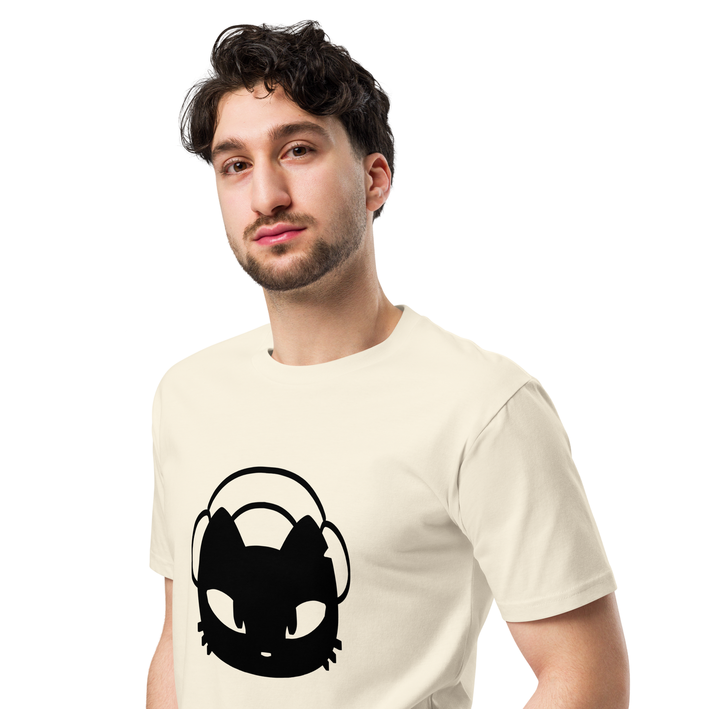 SketchyProtogen "Headphone Cat" Logo Tee