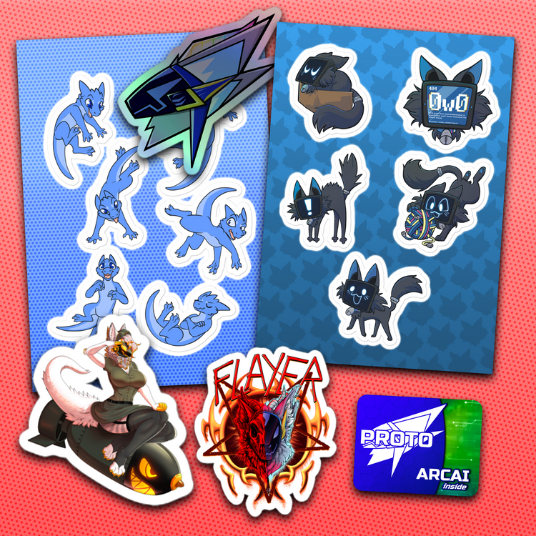 Stickers and Prints