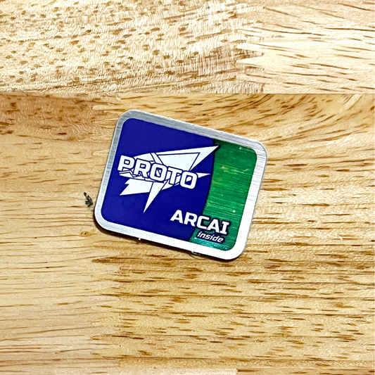 Arcai Inside Aluminum CPU Badge