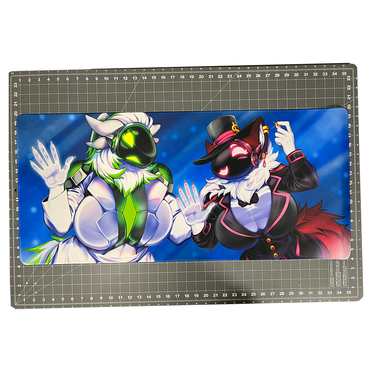 DirtyFoxGames - Window Press Desk Mat
