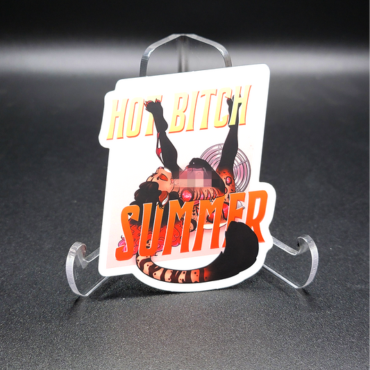 BBQ "Hot Bitch Summer" Sticker