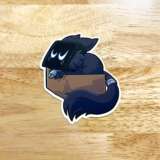 Bit Box Cat Sticker
