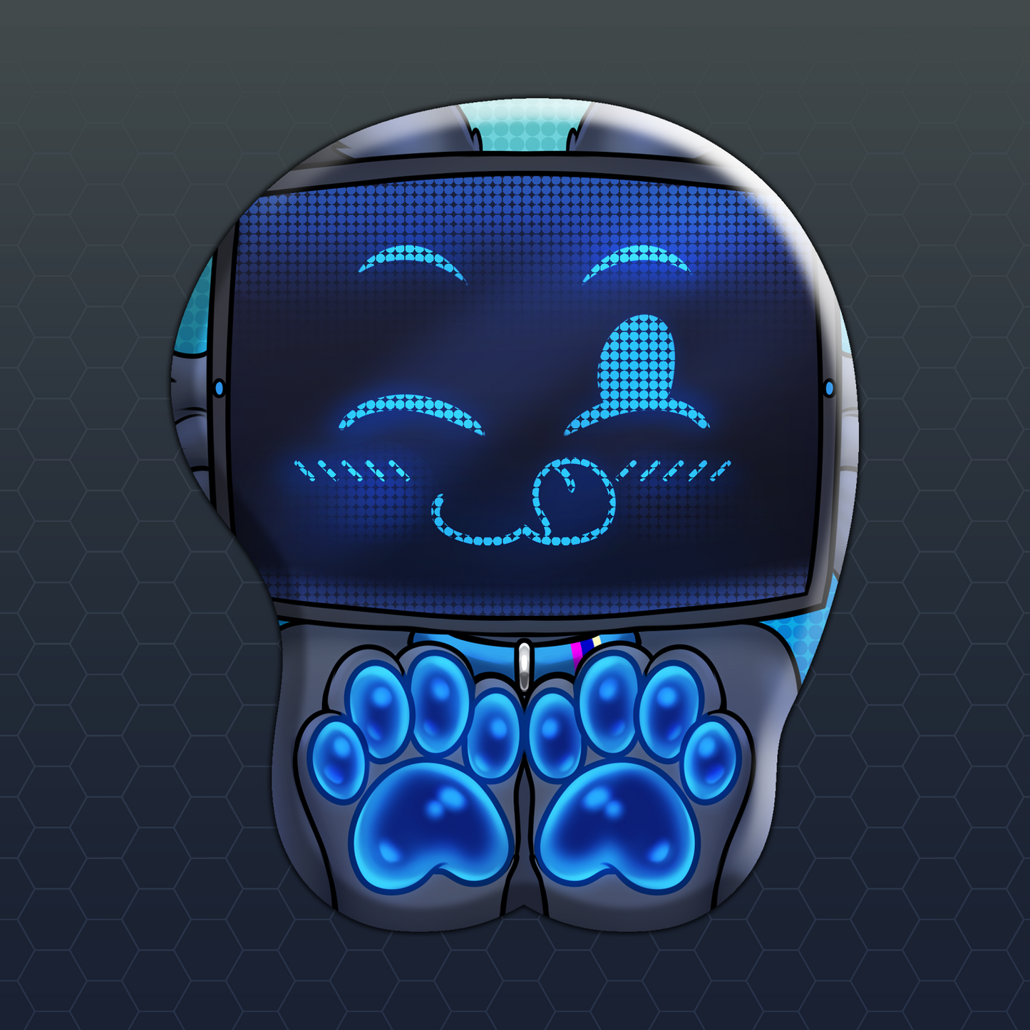 Bit Beans 3D Mousepad