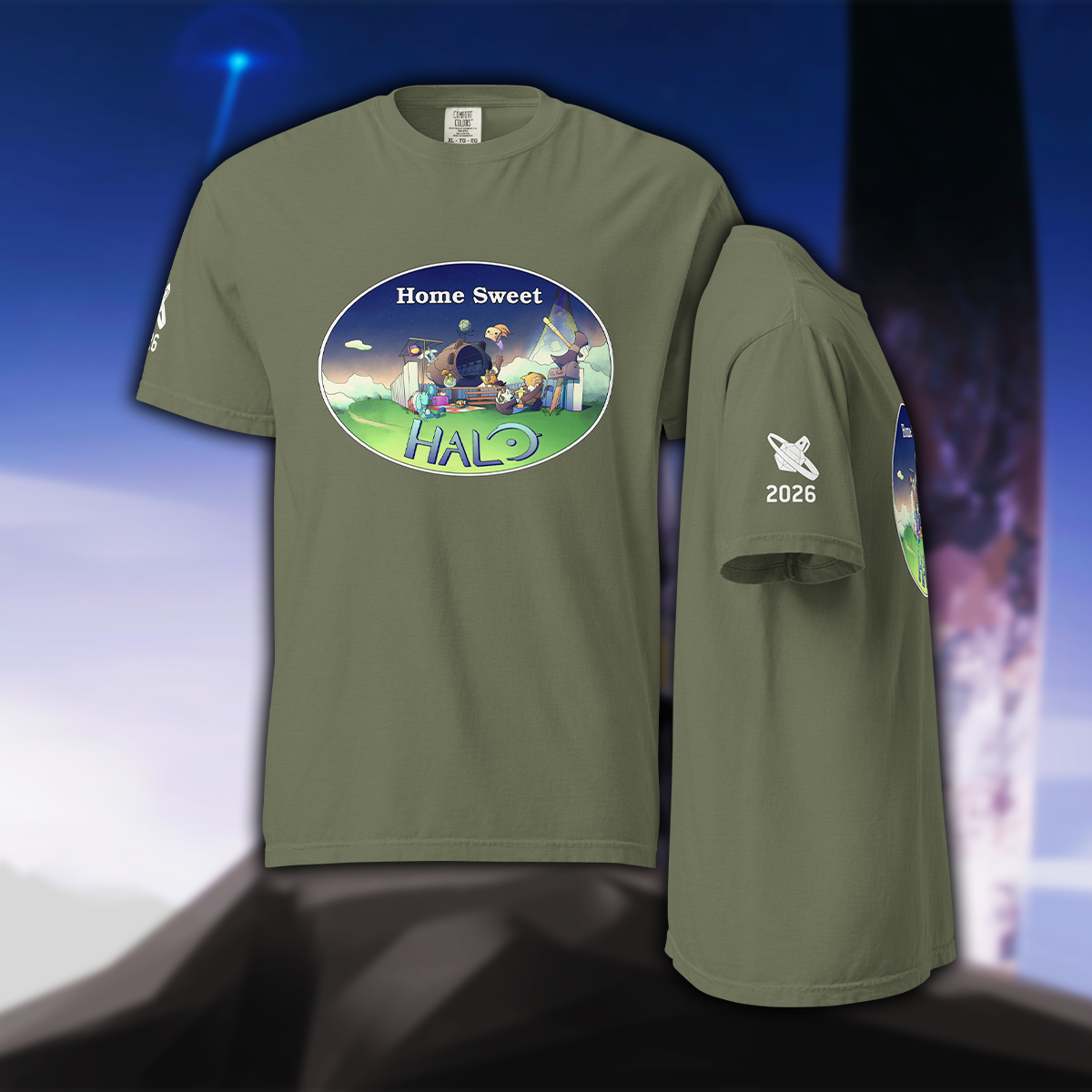 Home Sweet Halo 2026 Logo Tee