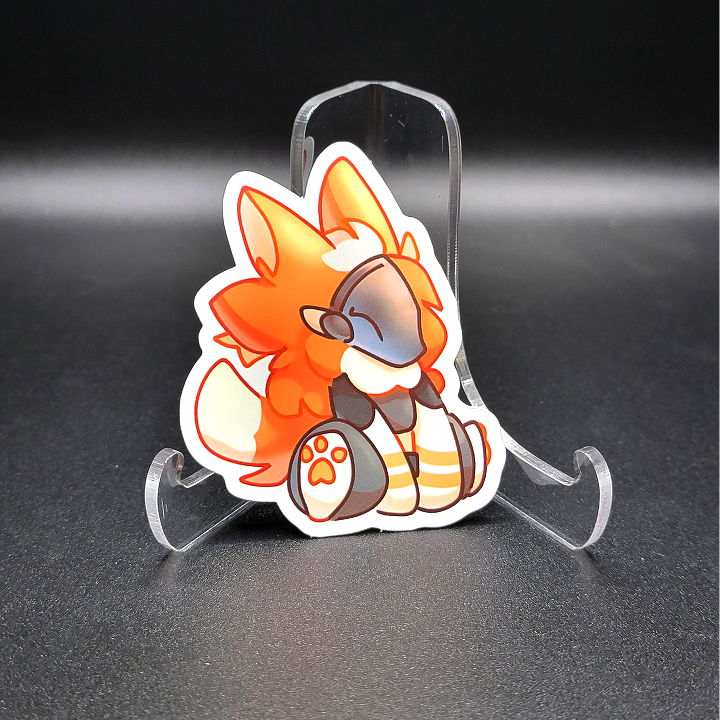 SketchyProtogen "Coffee Frutiger Aero" Sticker