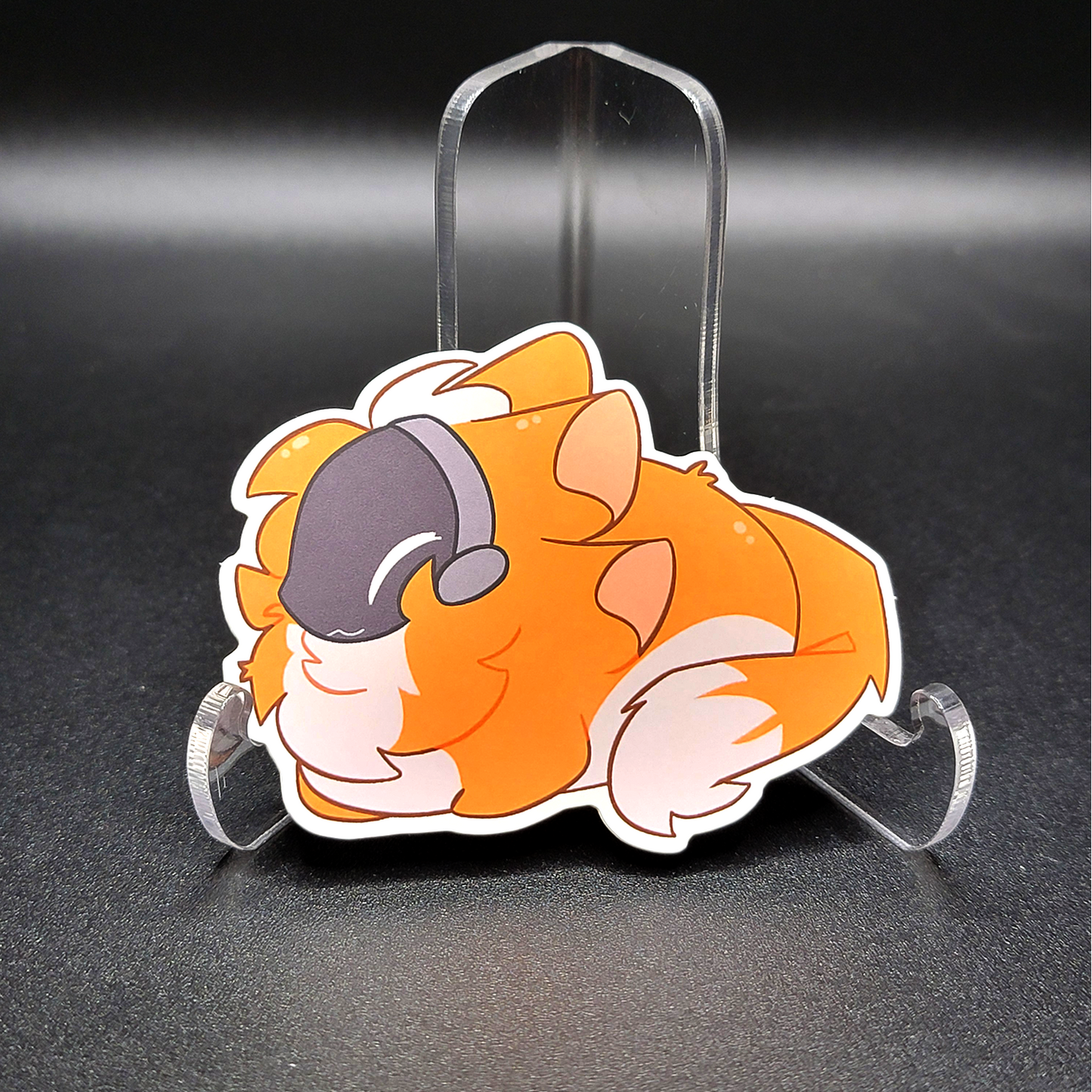 SketchyProtogen "Coffee Loaf" Sticker