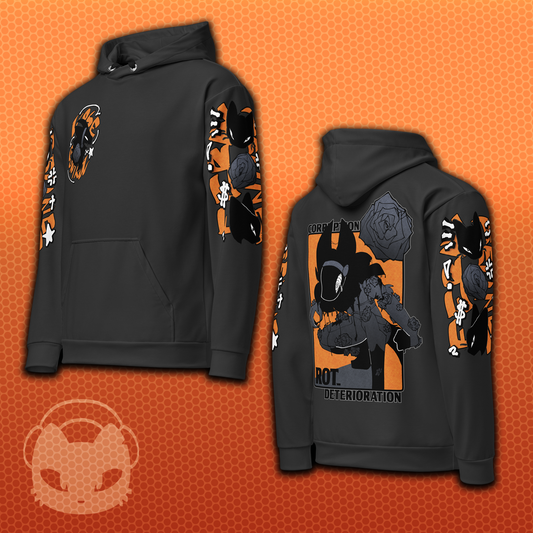 Sketchy Corruption Pullover Hoodie