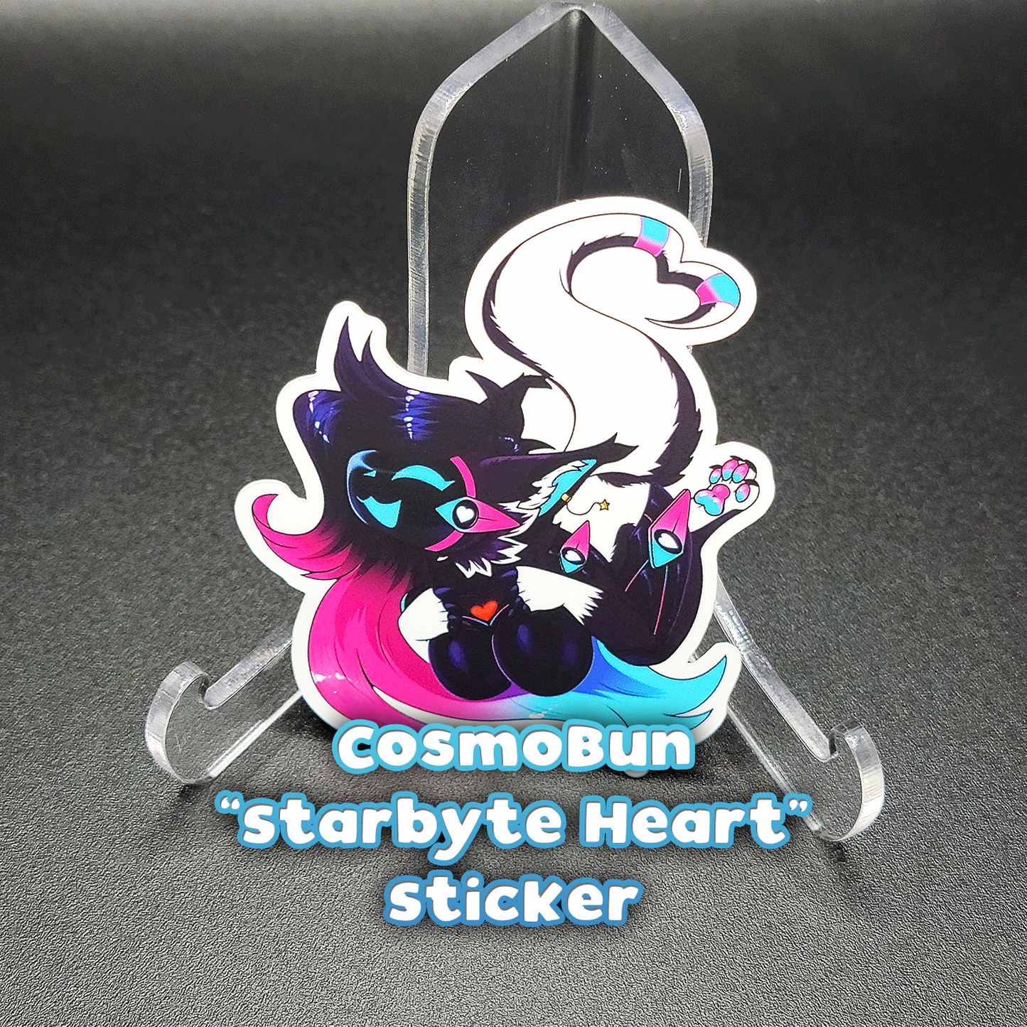 Cosmo "Starbyte heart" Sticker