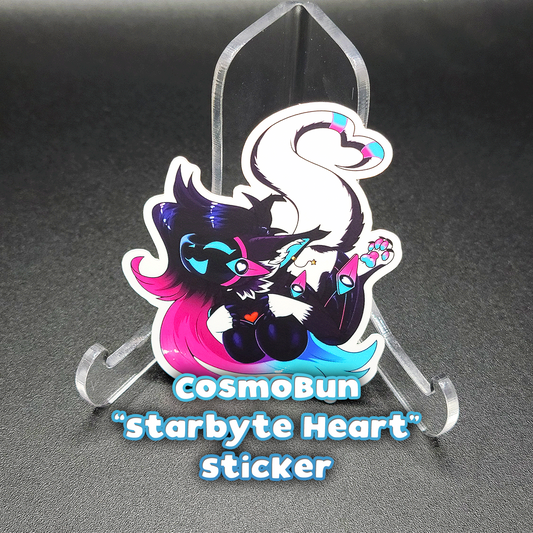 Cosmo "Starbyte heart" Sticker