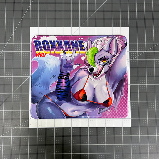Cosmobun - Roxxane Wolf Mousepad