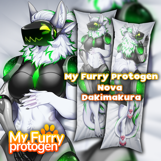 My Furry Protogen "Nova" Dakimakura [Pre-Order]