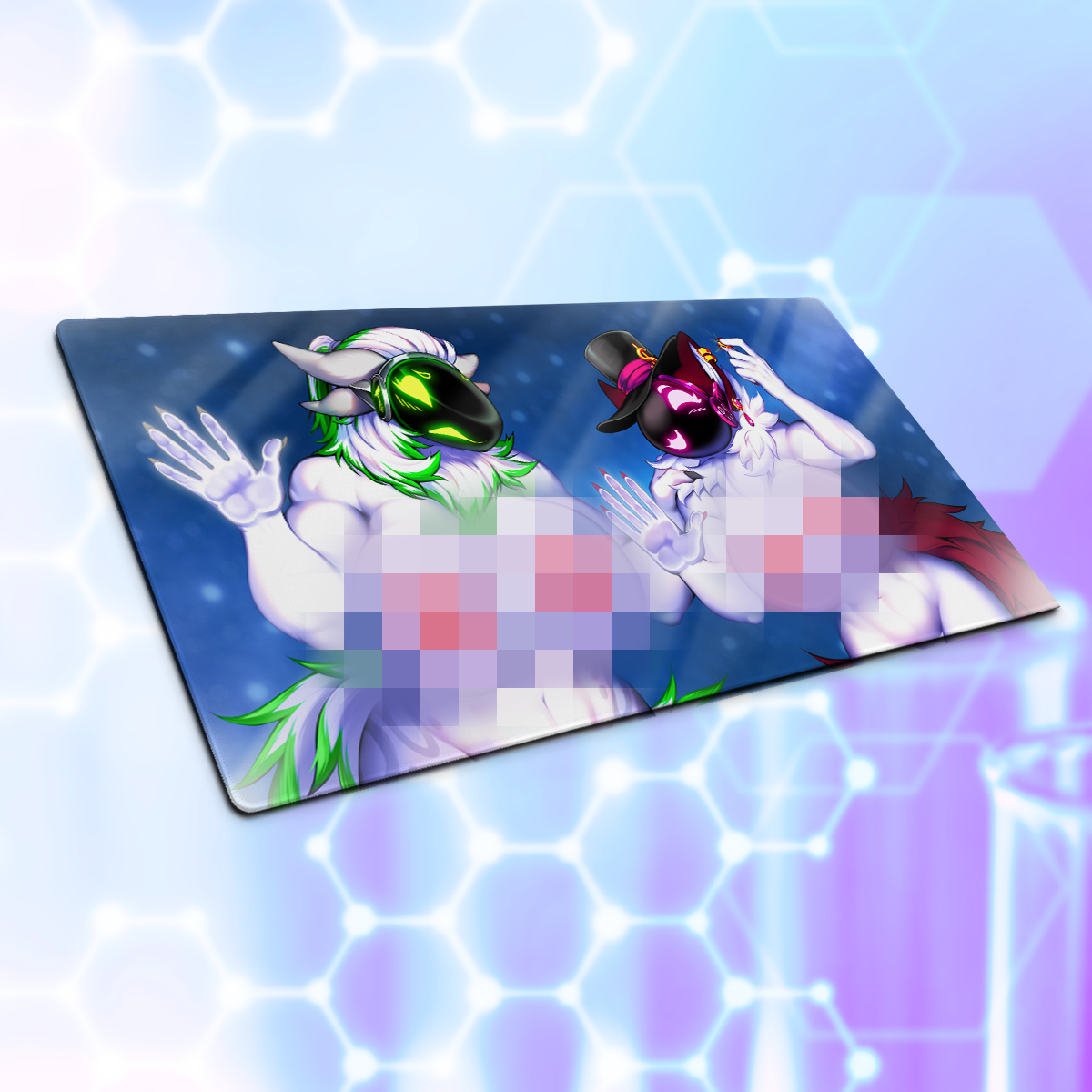 DirtyFoxGames - Window Press Desk Mat