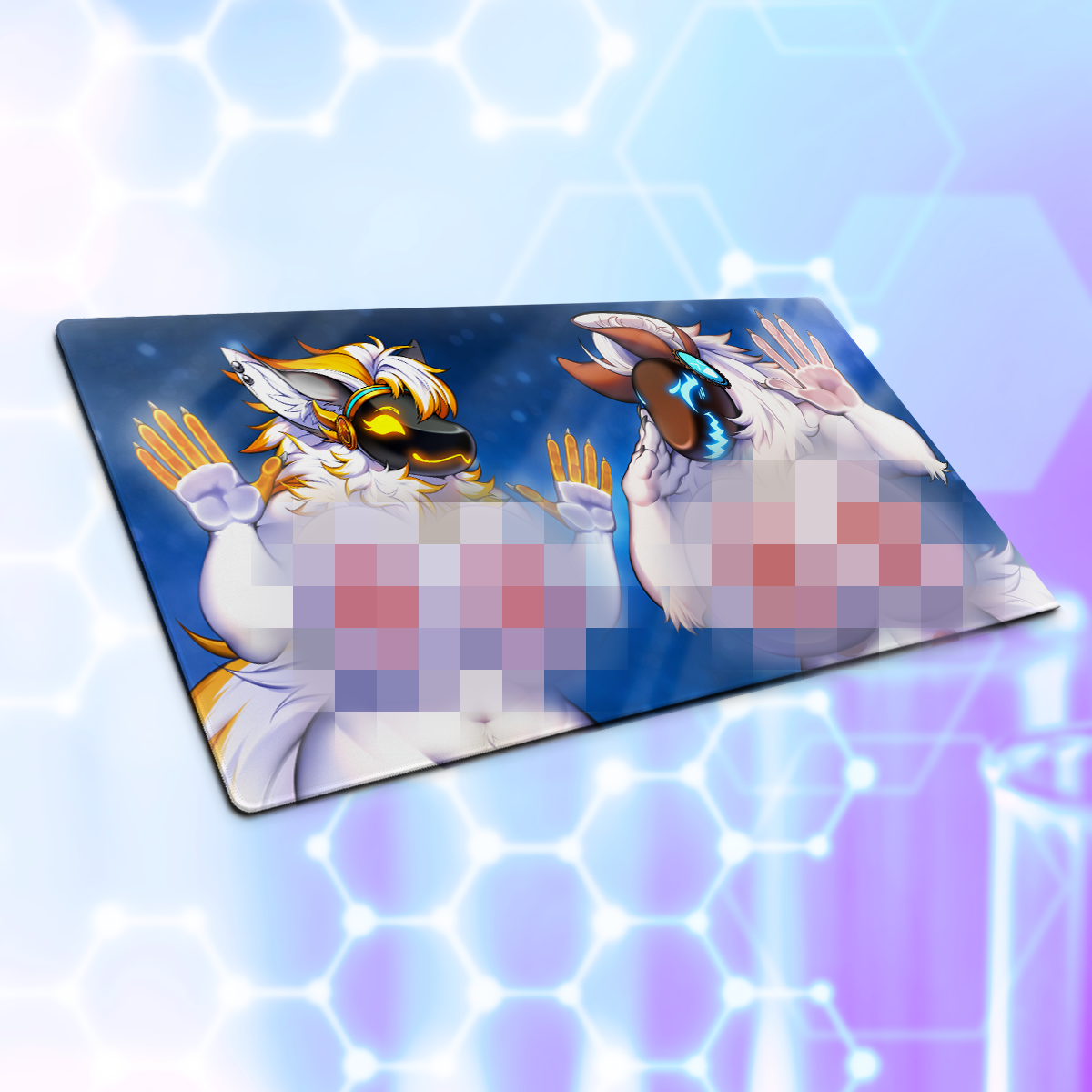 DirtyFoxGames - Window Press Desk Mat
