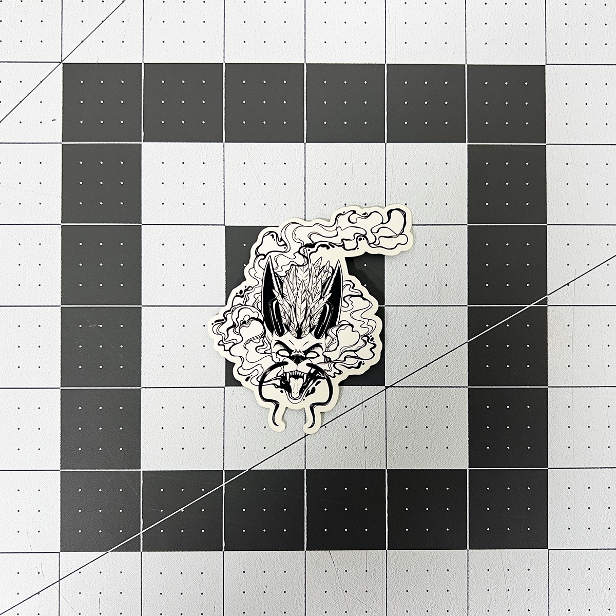 Devious - Smoke Sticker