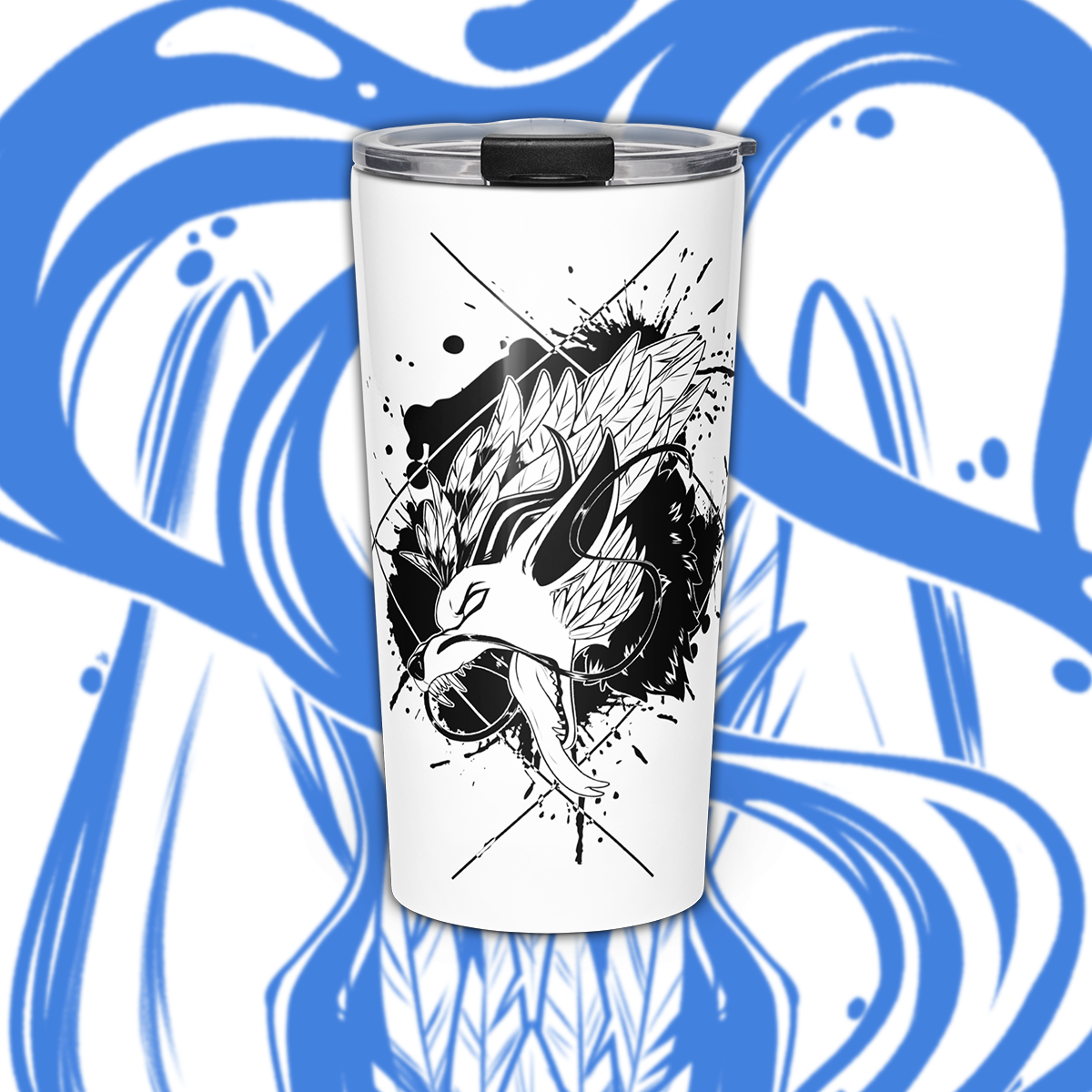 Devious - Splatter Scream Tumbler