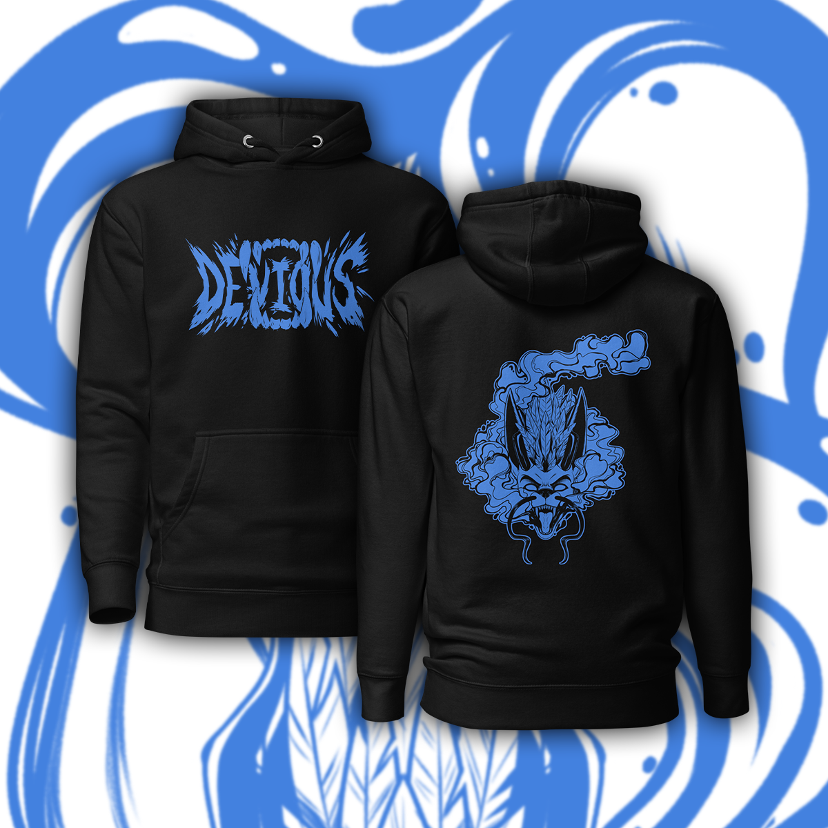 Devious - Smoke Hoodie