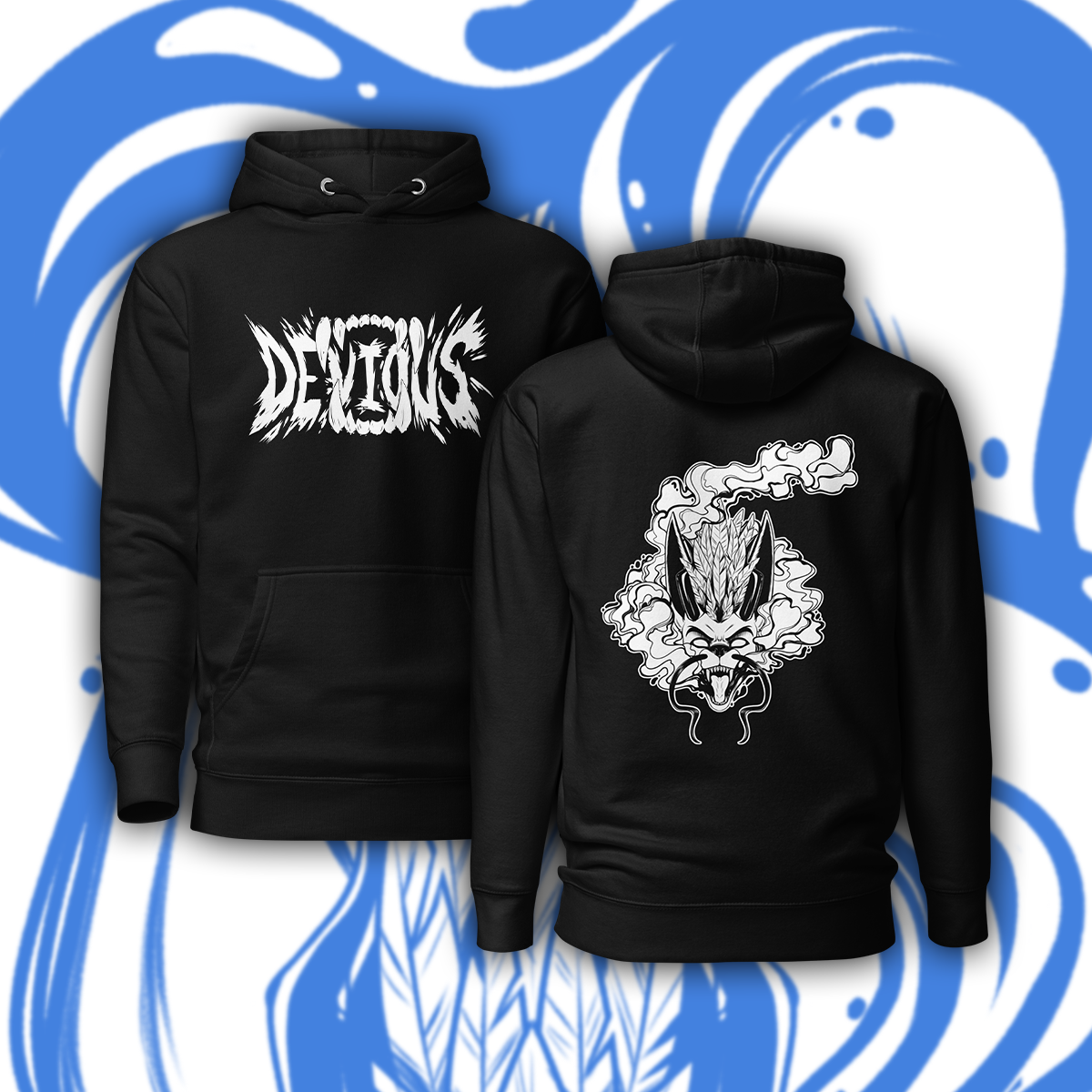 Devious - Smoke Hoodie