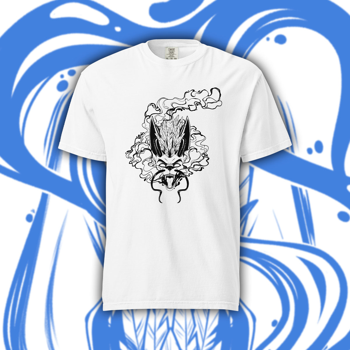Devious - Smoke Logo Tee
