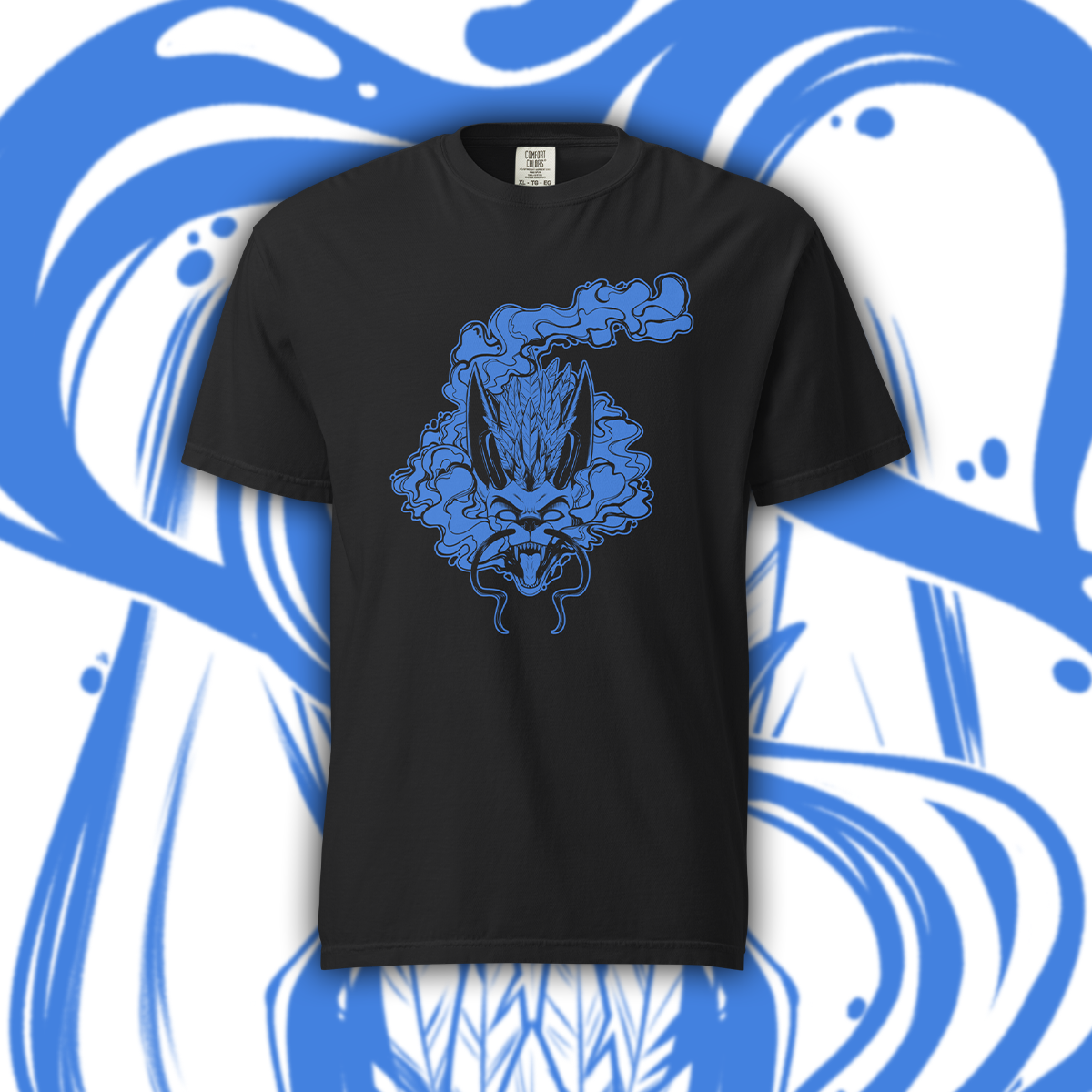 Devious - Smoke Logo Tee