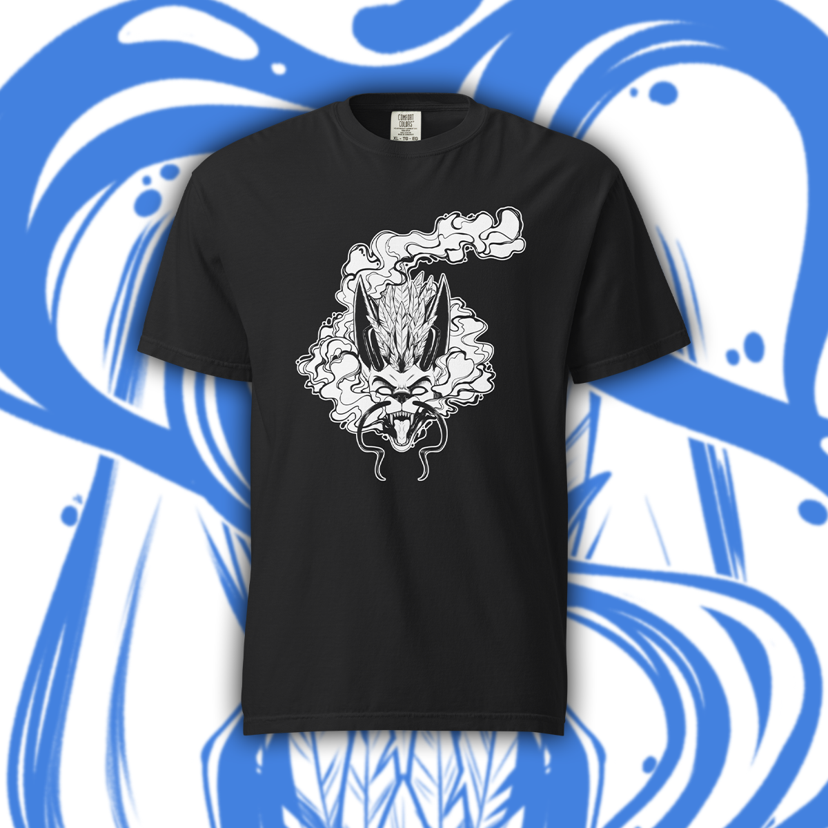 Devious - Smoke Logo Tee