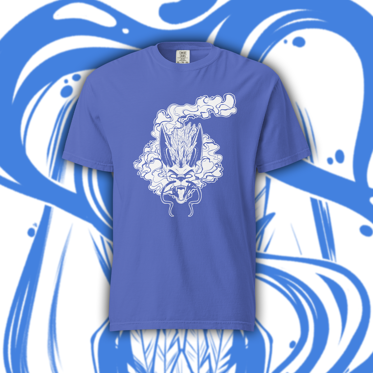 Devious - Smoke Logo Tee