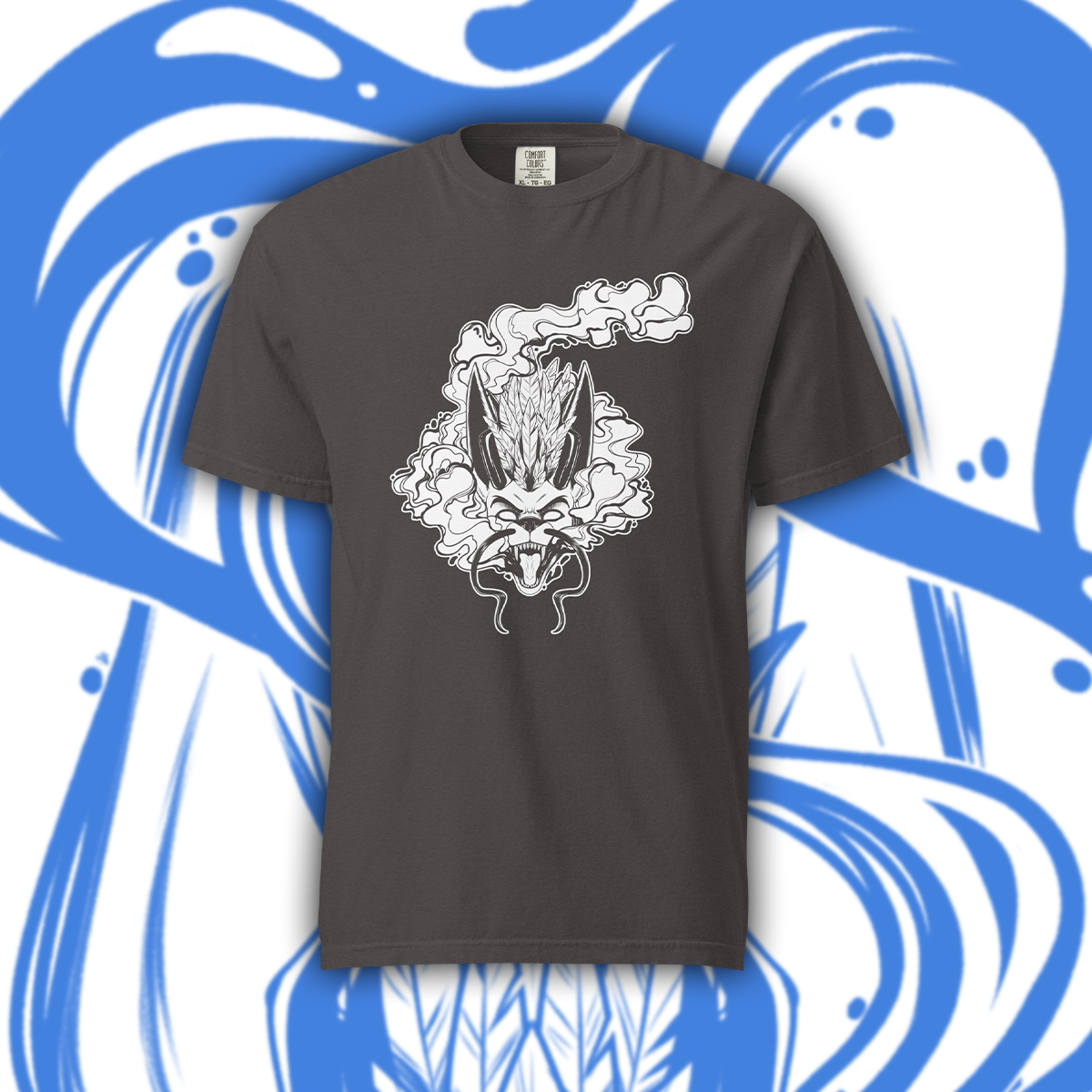 Devious - Smoke Logo Tee