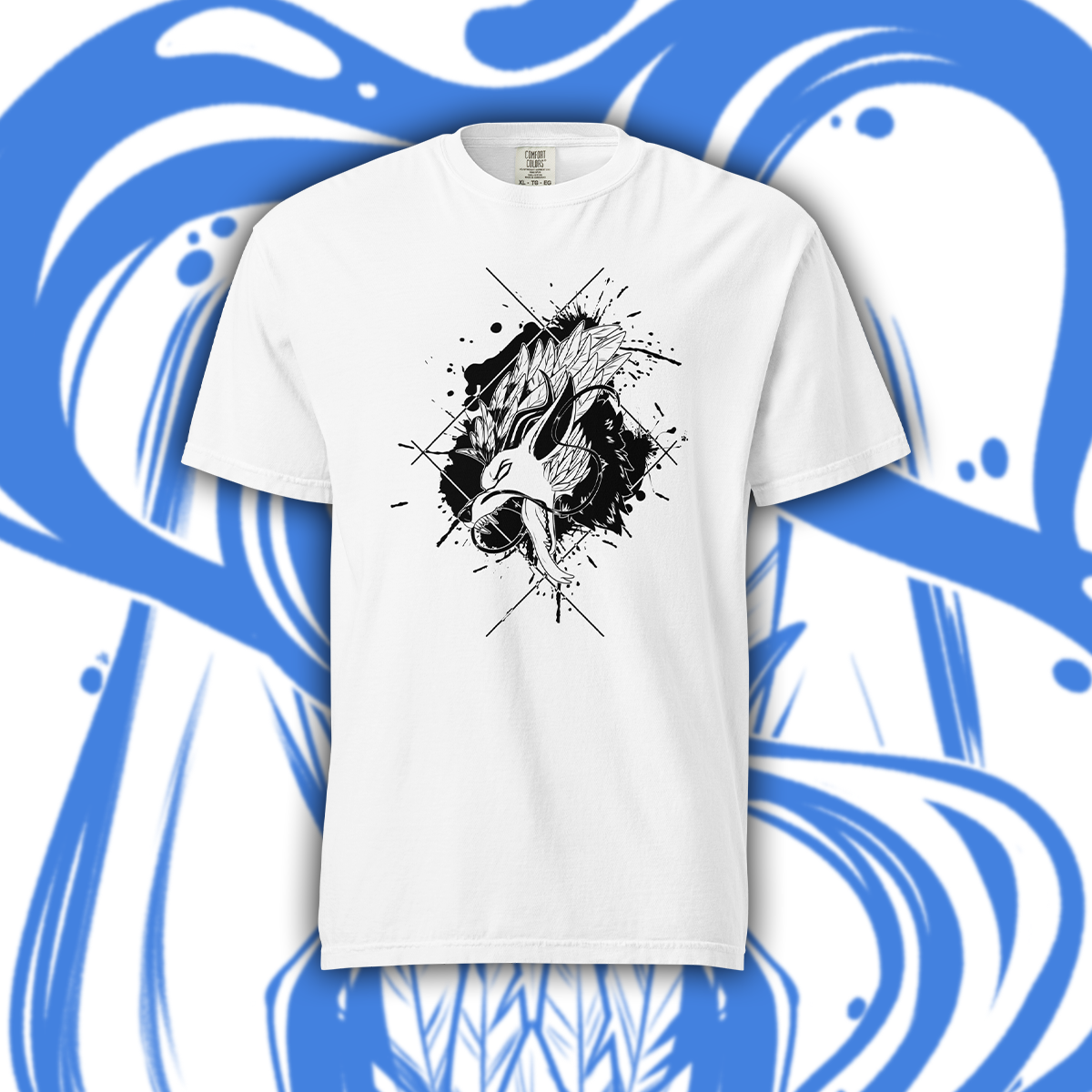 Devious - Splatter Scream Logo Tee