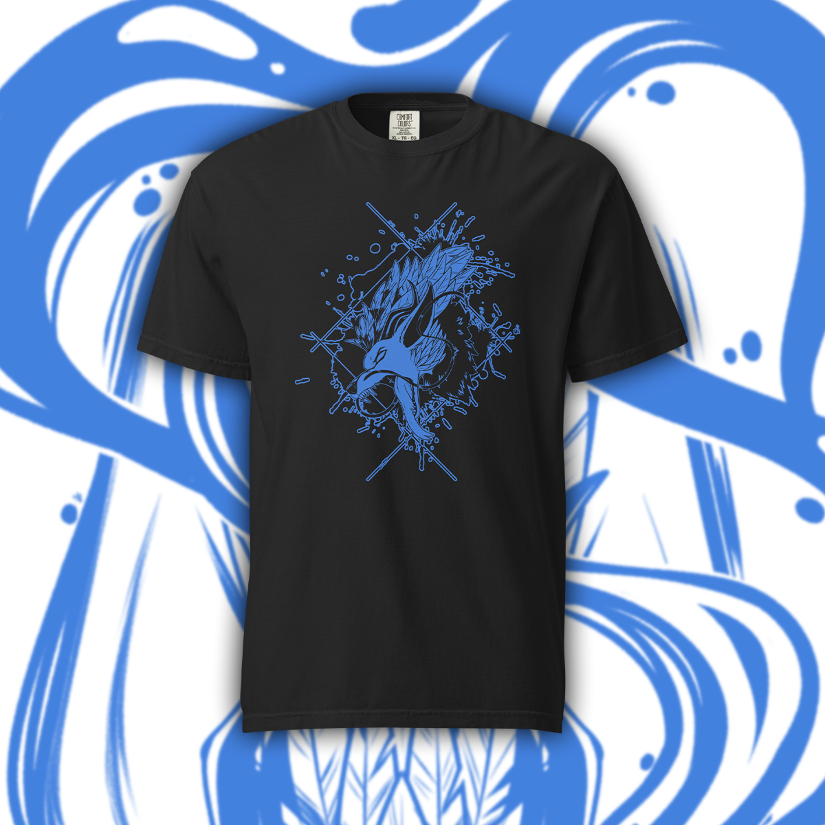 Devious - Splatter Scream Logo Tee