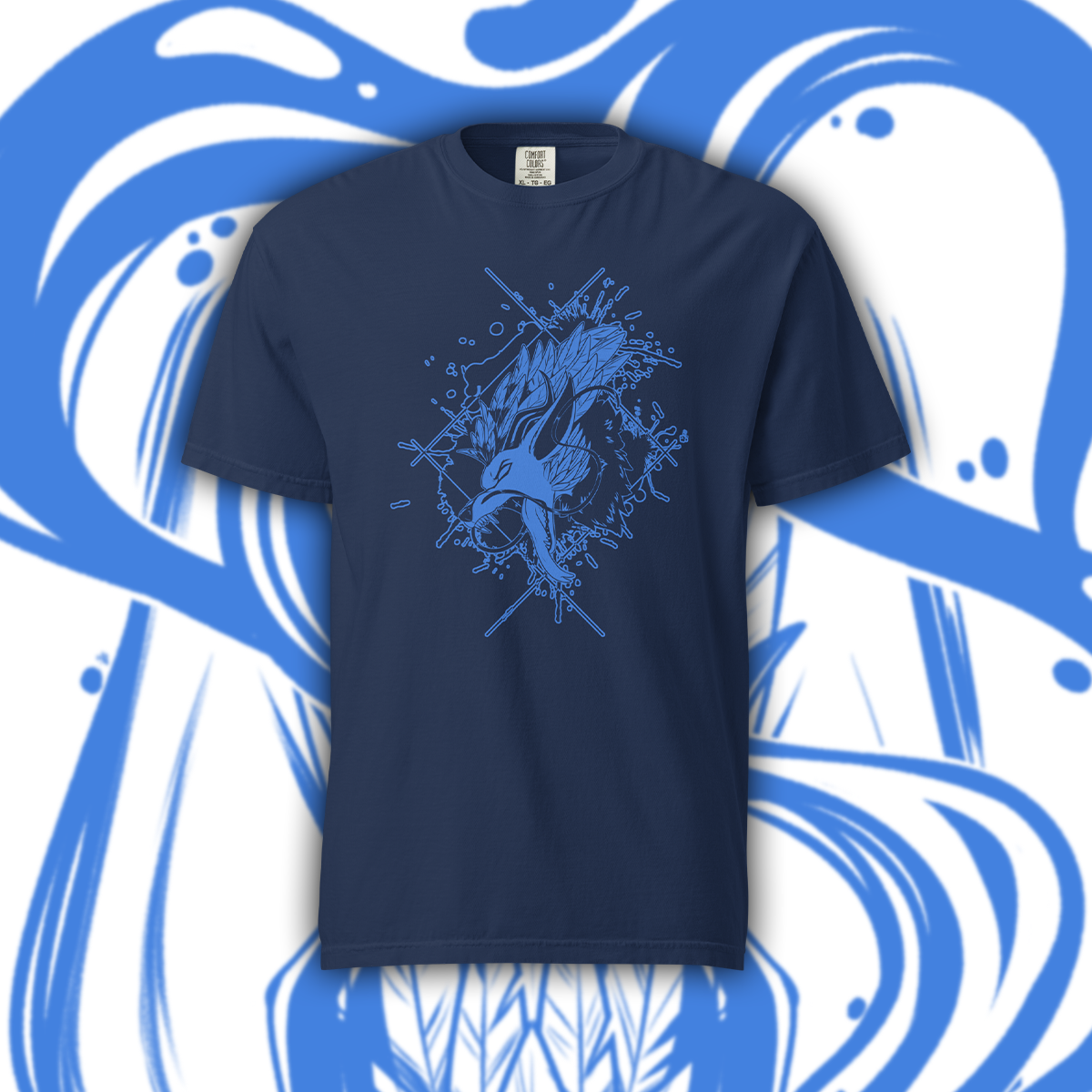 Devious - Splatter Scream Logo Tee