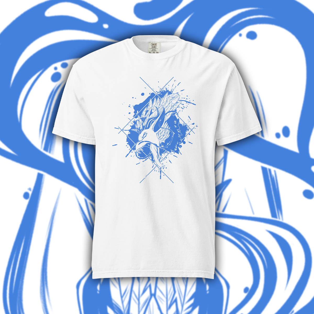 Devious - Splatter Scream Logo Tee