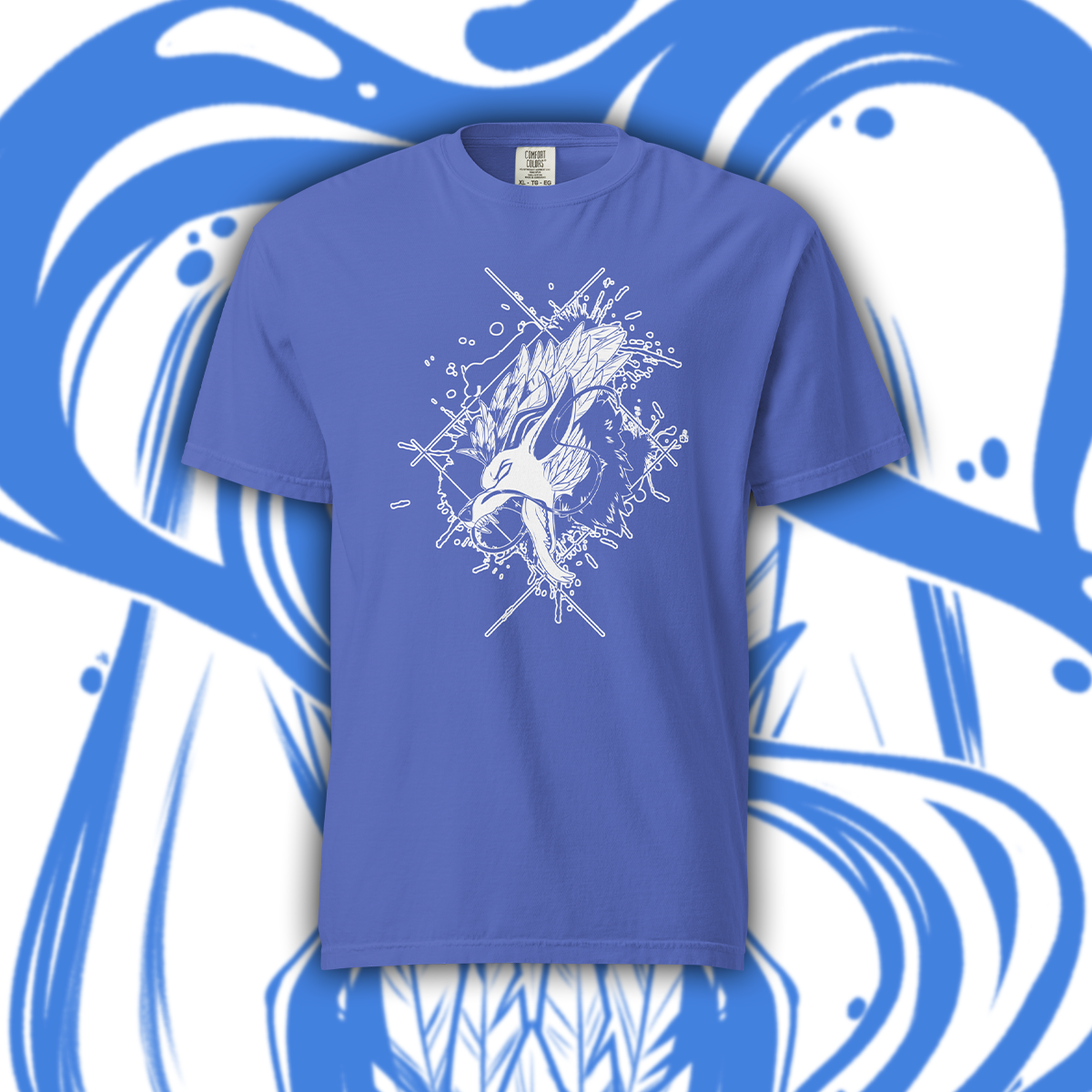 Devious - Splatter Scream Logo Tee