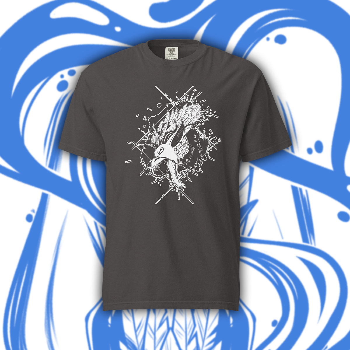 Devious - Splatter Scream Logo Tee