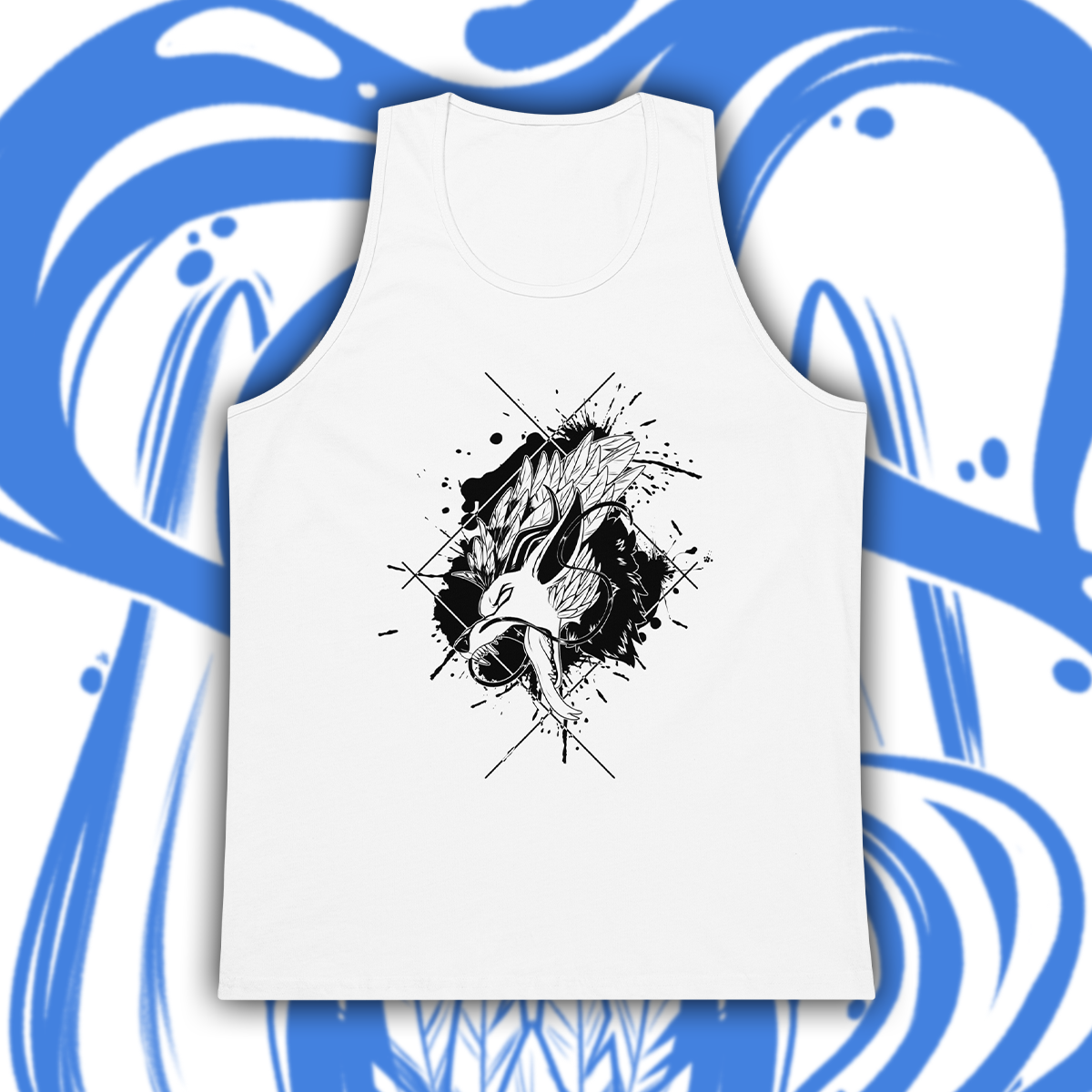 Devious - Splatter Scream Tank Top