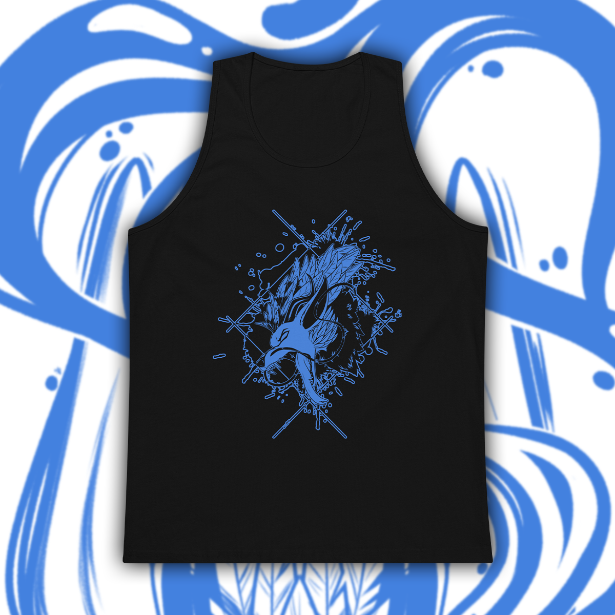 Devious - Splatter Scream Tank Top