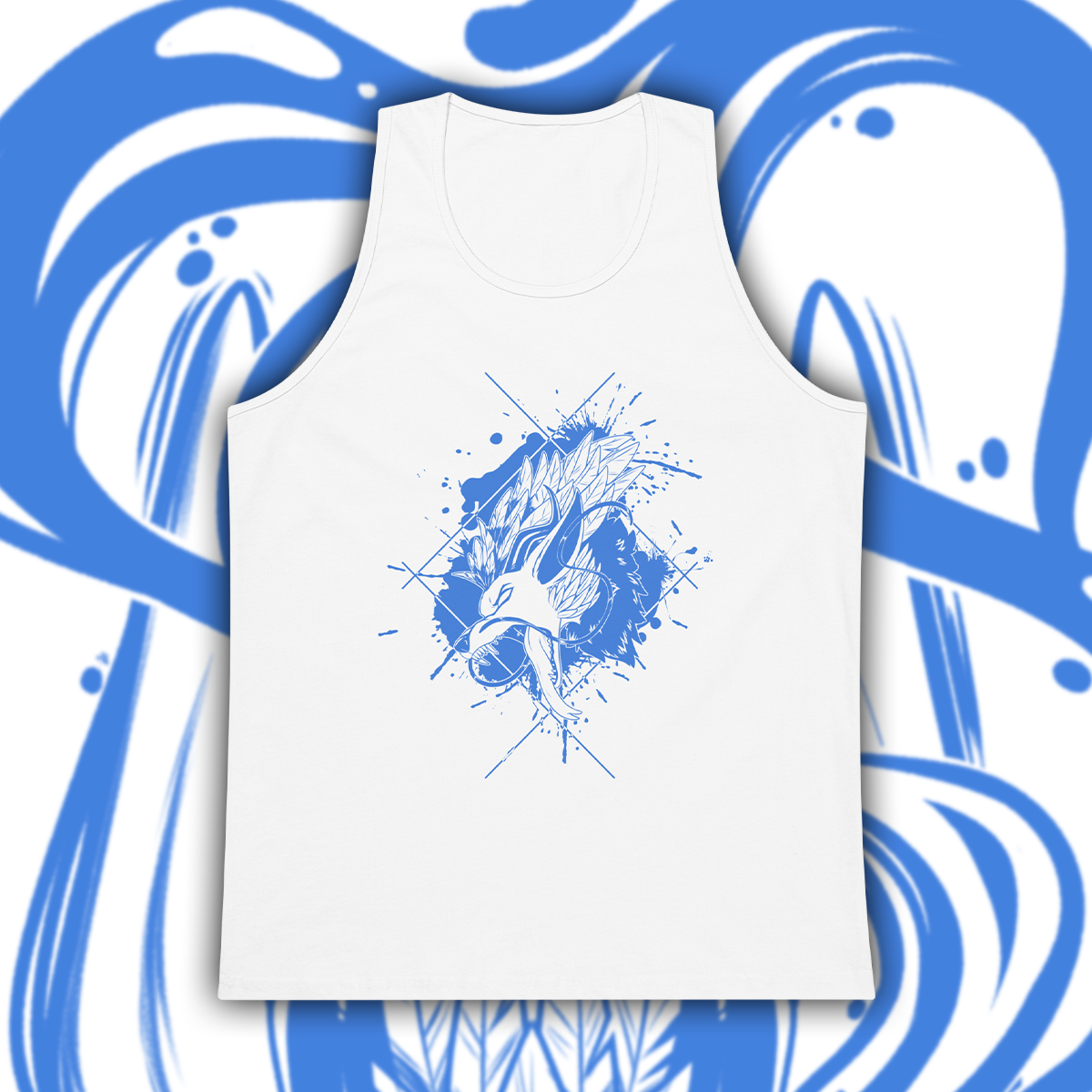 Devious - Splatter Scream Tank Top