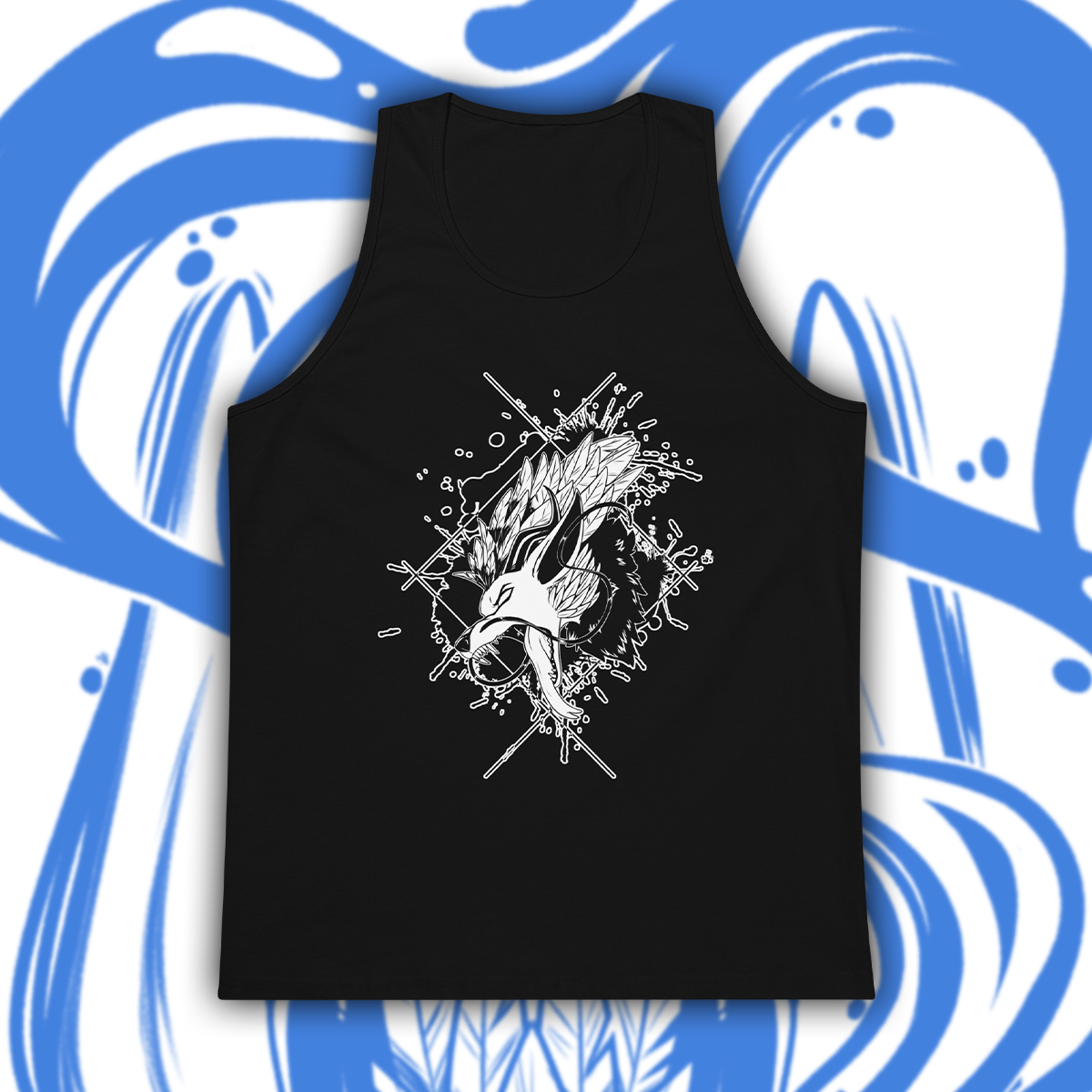 Devious - Splatter Scream Tank Top