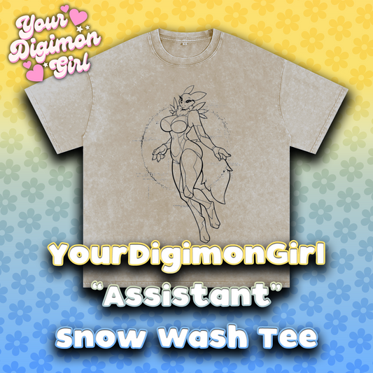YourDigimonGirl "Assistant" Snow Wash Tee