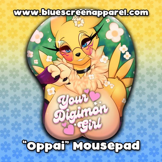 YourDigimonGirl "Oppai" 3D Mousepad [Pre-Order]
