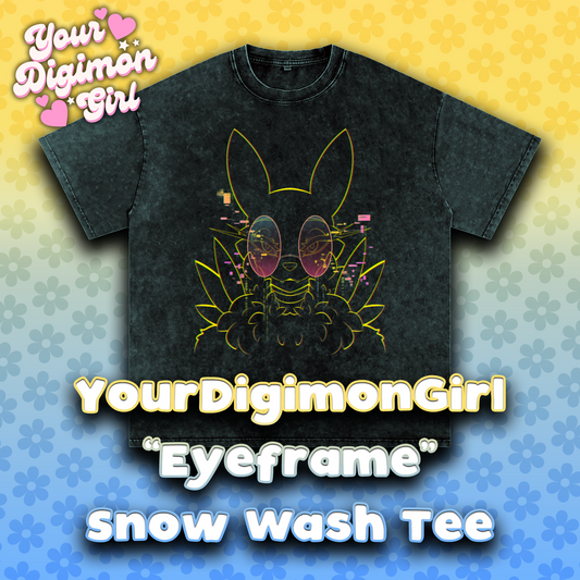 YourDigimonGirl "Eyeframe" Snow Wash Tee