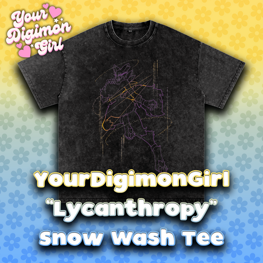 YourDigimonGirl "Lycanthropy" Snow Wash Tee