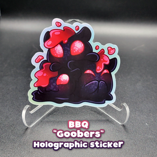 BBQ "Goobers" Holographic Sticker