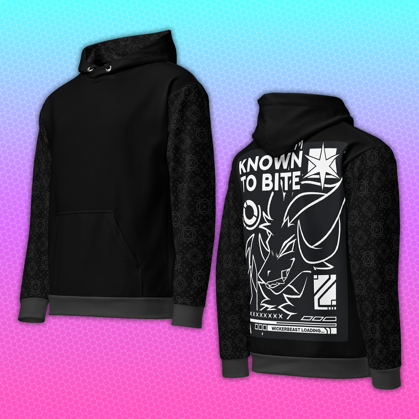 Wicker Cave "WICKERR0R" Pullover Hoodie