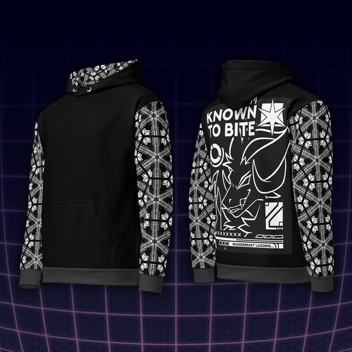 Wicker Cave "WICKERR0R" Pullover Hoodie