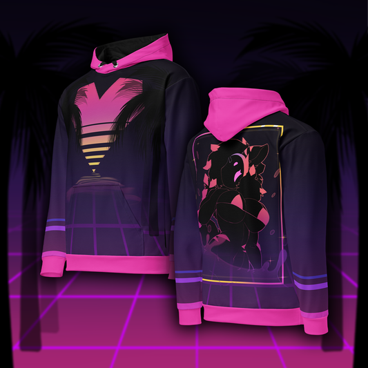 Jaden - Synthwave Pullover Hoodie