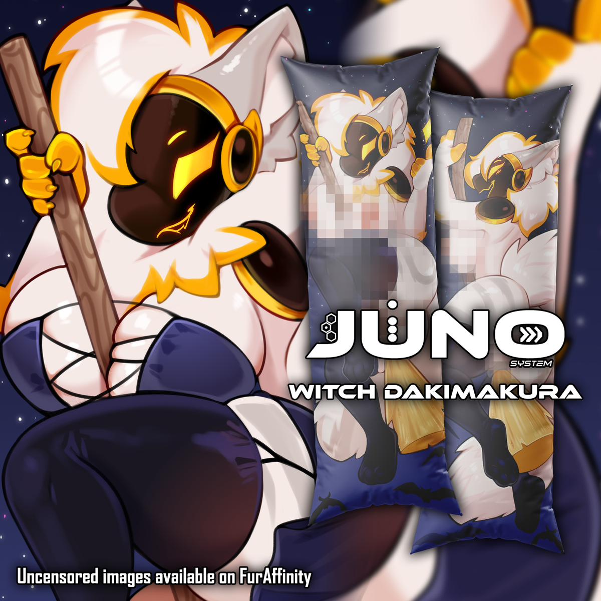 Juno - Witch Dakimakura [PREORDER]